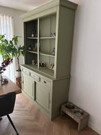Buffetkast groen in nette staat, Huis en Inrichting, Kasten | Buffetkasten, Ophalen, Gebruikt, 200 cm of meer, 150 tot 200 cm