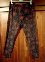 stoere gothic legging spiderweb 48/50, Kleding | Dames, Grote Maten, Ophalen of Verzenden, Nieuw, Zwart, Broek of Spijkerbroek