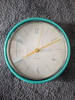 Karlsson Wandklok Station - Jade Groen (KA5525GR), Ophalen of Verzenden, Zo goed als nieuw, Analoog, Wandklok