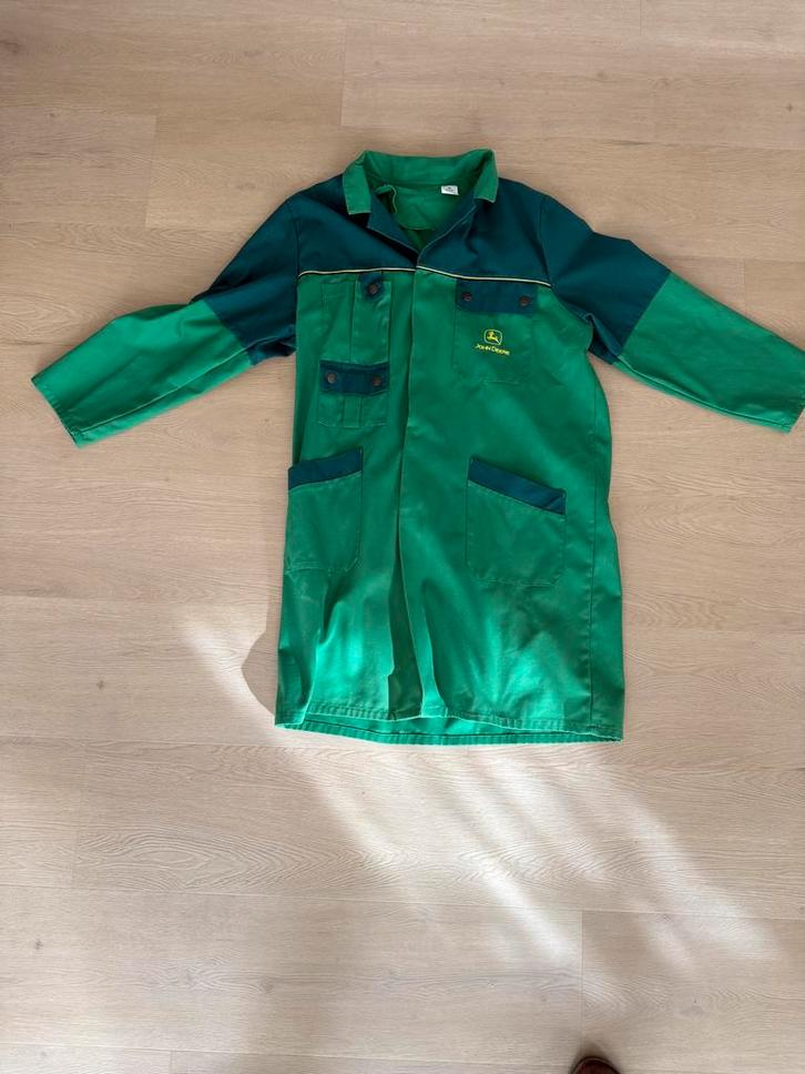 John Deere Werkplaatsjas / Stofjas, Tuin en Terras, Werkkleding, Gebruikt, Heren, Jas, Ophalen of Verzenden