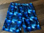 Zwembroek zwemshort met zakjes jongen blauw haaien 116 / 122, Ophalen of Verzenden, Zwembroek, Jongen, Gebruikt