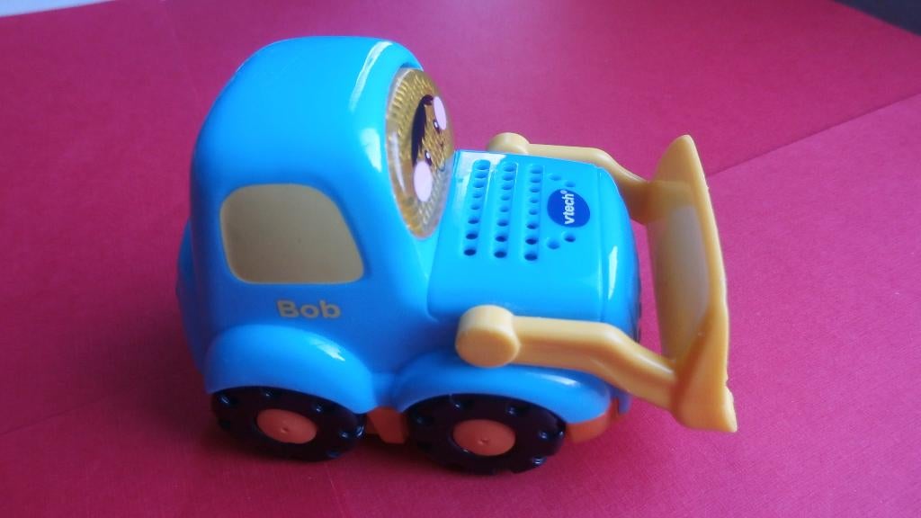 Vtech Bob Bulldozer - werkend - Arnhem-Zuid - 4,00 -, Ophalen of Verzenden, Zo goed als nieuw, 6 maanden tot 2 jaar