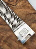 “EDWIN BIG (XL) Buddha to Buddha 25cm, maat: G “GEPOLIJST”, Ophalen of Verzenden, Zo goed als nieuw, Zilver, Zilver