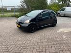 Toyota Aygo 1.0 12V 3DRS  2008 Zwart Carplay Sportvelgen, Auto's, Voorwielaandrijving, Stof, Origineel Nederlands, Handgeschakeld