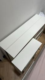Lades voor onder bed ikea songesand 2 sets lang en kort, Ophalen, Wit, Zo goed als nieuw, 200 cm