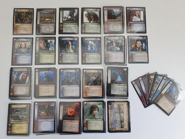 Lord of the Rings TCG - Set 5 (COMPLEET, 128 kaarten), Verzamelen, Lord of the Rings, Gebruikt, Spel, Ophalen of Verzenden