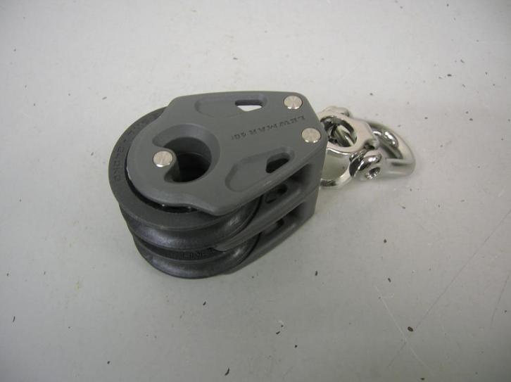Lewmar synchro dubbelschijfs blokken, katrollen, 10 mm lijn, Watersport en Boten, Accessoires en Onderhoud, Nieuw, Lijn of Blok