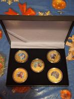 Leuke collectie munten met Frozen prinsessen, Ophalen of Verzenden, Overige figuren, Nieuw, Beeldje of Figuurtje