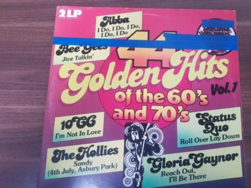 44 Golden Hits Of The 60's And 70's Vol.1, Cd's en Dvd's, Vinyl | Verzamelalbums, Zo goed als nieuw, Pop, 12 inch, Ophalen