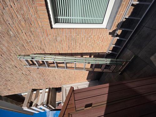 Ladder 3x 10, Doe-het-zelf en Verbouw, Ladders en Trappen, Gebruikt, Ladder, 4 meter of meer, Opvouwbaar of Inschuifbaar, Ophalen