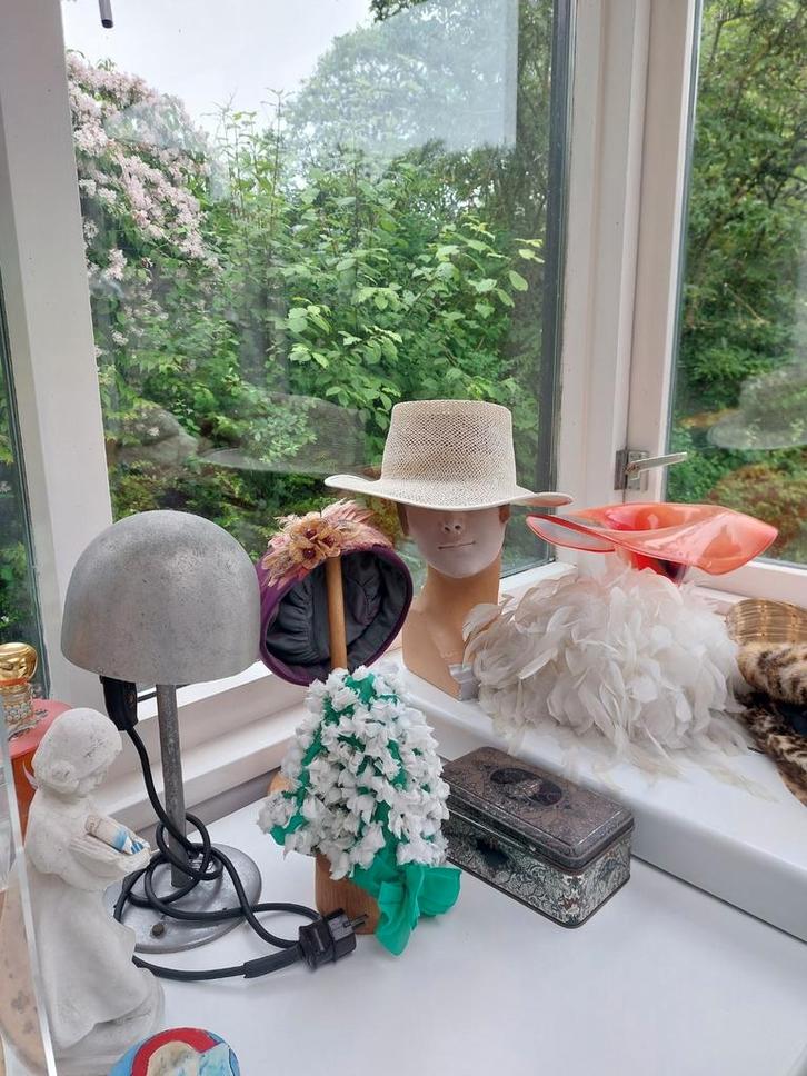 antieke metalen elektrische hoedenmal, Antiek en Kunst, Antiek | Overige Antiek, Ophalen