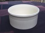 Wedgwood EDME COOKWARE  Soufflé schaal Ø 19 cm , Ophalen of Verzenden, Wedgwood, Aardewerk, Schaal of Schalen