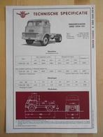 DAF 2000 DO Technische Specificatie folder 1957 2000DO, Ophalen, Zo goed als nieuw, Overige merken, DAF