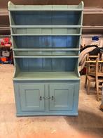Oud grenen buffet kast, Ophalen, Gebruikt, 100 tot 150 cm, Met klep(pen)