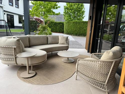 4 Seasons Outdoor Sardinia organische loungeset Voorraad, Tuin en Terras, Tuinmeubel-accessoires, Nieuw, Verzenden