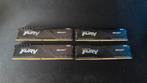 Kingston fury beast ddr4 32Gb 3200Mhz (4x8Gb), Computers en Software, RAM geheugen, 32 GB, DDR4, Ophalen of Verzenden, Zo goed als nieuw