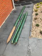 3 st ronde balken diverse afmetingen 160,170,245cm, Tuin en Terras, Palen, Balken en Planken, Ophalen, Gebruikt, 250 cm of meer