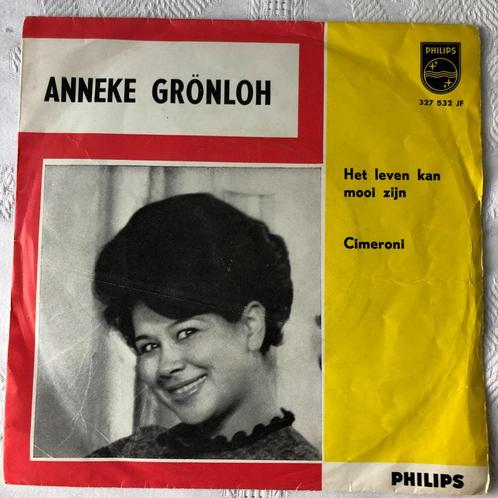 Vinyl Singeltje Anneke Grönloh Het leven kan mooi zijn, Cd's en Dvd's, Vinyl Singles, Zo goed als nieuw, Single, Pop, 7 inch, Ophalen of Verzenden