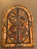 Vintage Marokkaanse sprookjes ingelegd boho spiegel deurtjes, Huis en Inrichting, Woonaccessoires | Spiegels, Minder dan 100 cm