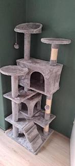 Krabpaal zgan kleur grijs, Dieren en Toebehoren, Katten-accessoires, Ophalen, Zo goed als nieuw