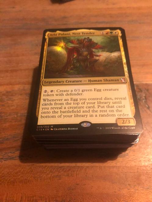 Mtg commander deck atla palani, Hobby en Vrije tijd, Verzamelkaartspellen | Magic the Gathering, Zo goed als nieuw, Speeldeck