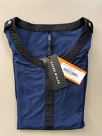Karen Millen viscose longsleeve - S, Karen Millen, Blauw, Ophalen of Verzenden, Zo goed als nieuw