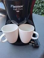 Bestron Café Twin. Koffiezetapparaat, geen filters nodig, Ophalen of Verzenden, Gebruikt