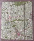 Oude linnen kaarten uit de periode 1946-1986 25K, Gelezen, Ophalen of Verzenden, Landkaart, 1800 tot 2000