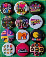 Grote 80's Party buttons, Hobby en Vrije tijd, Verzenden, Nieuw, Feestartikel, Overige