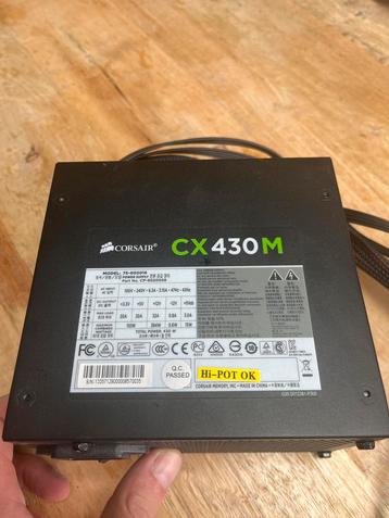Corsair CX430M 430W Voeding beschikbaar voor biedingen