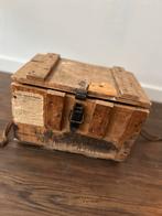 Oude Munitiekist - Vintage Militaria, Ophalen of Verzenden, Overige soorten, Overige gebieden, Kist of Geocache