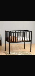 Mooi baby ledikant zwart, Kinderen en Baby's, Babywiegjes en Ledikanten, Ophalen, Zo goed als nieuw, Ledikant