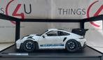 Solido 1:18 Porsche 911 (992) GT3 RS 2024 wit/blauw nieuw, Ophalen of Verzenden, Nieuw, Auto, Solido