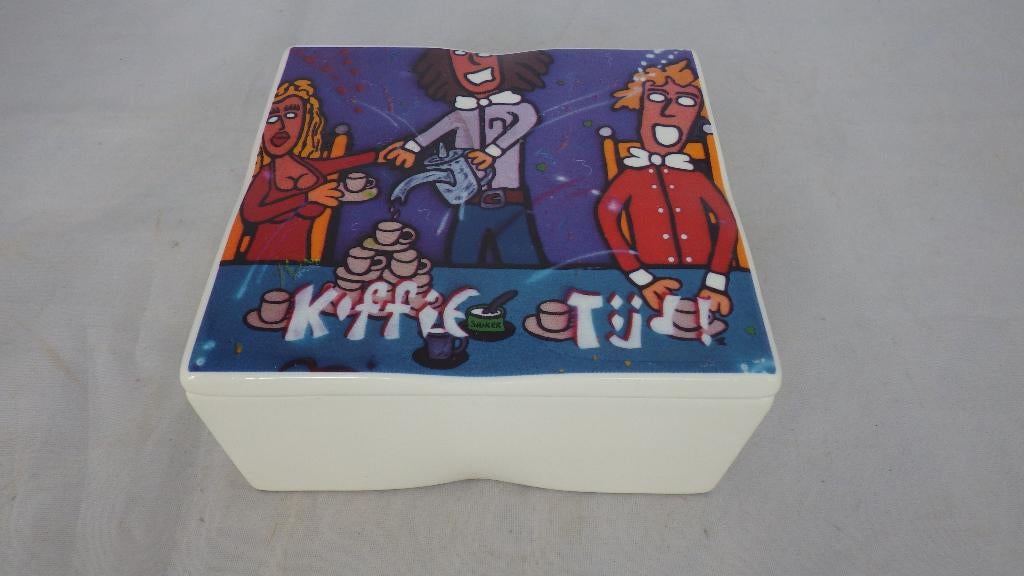 mooi keramiek doosje van Schoonhoven keramiek (beperkte opla, Ophalen of Verzenden, Overige typen