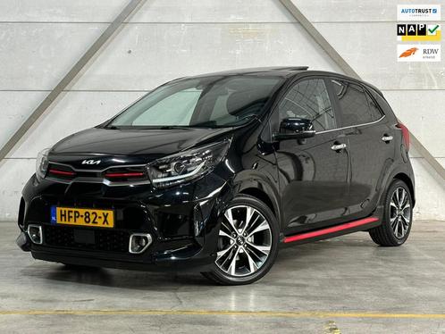 Kia PICANTO 1.0 DPi GT-Line Automaat Stoelverwaming Panorama, Auto's, Kia, Bedrijf, Te koop, Picanto, ABS, Achteruitrijcamera
