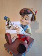 jim shore traditions pinokkio jiminy japie 4043647, Ophalen, Peter Pan of Pinokkio, Zo goed als nieuw, Beeldje of Figuurtje