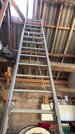 Oude steiger, Doe-het-zelf en Verbouw, Ladders en Trappen, Ophalen, Gebruikt, Ladder, Opvouwbaar of Inschuifbaar