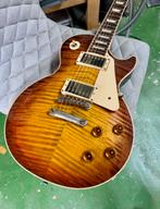 Gibson Les Paul standard plus 2012 - big flametop!, Muziek en Instrumenten, Ophalen of Verzenden, Gebruikt, Solid body, Gibson