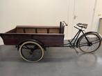 Echte antieke bakfiets, Fietsen en Brommers, Ophalen, Gebruikt