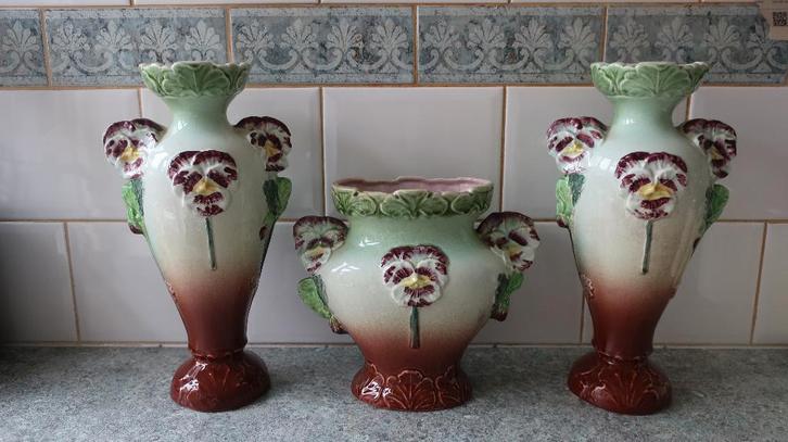 Antiek kaststel, Antiek en Kunst, Antiek | Vazen, Ophalen of Verzenden