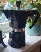 Bialetti Moka Express - Zwart - 6 koppen, Ophalen of Verzenden, Gebruikt