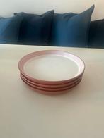 HEMA Ontbijtbordjes Terracotta Roze - 4 stuks, Huis en Inrichting, Keuken | Servies, Gebruikt, Ophalen of Verzenden, Bord(en)