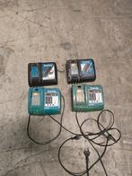 4x defecte makita acculader, Doe-het-zelf en Verbouw, Gereedschap | Machine-onderdelen en Toebehoren, Ophalen of Verzenden, Gebruikt