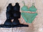 Bikini en bh,s maat S, cupmaat B, Verzenden, Zo goed als nieuw, Zwart, Bikini