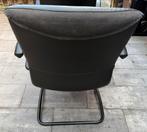 Gebruikte vergaderstoel - comfortabel en functioneel, Huis en Inrichting, Stoelen, Ophalen, Overige materialen, Gebruikt, Zwart