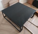 Prachtige visgraat salontafel zwart, Ophalen, 50 tot 100 cm, Zo goed als nieuw, Minder dan 50 cm