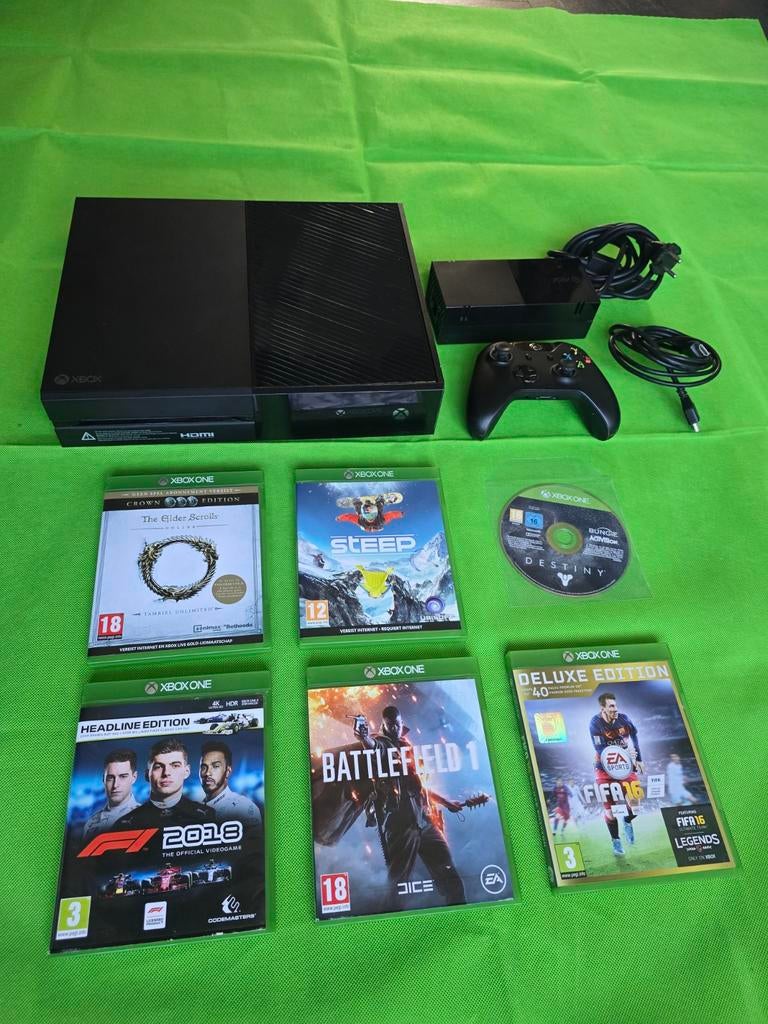 Xbox One Compleet Set met 6 Top Games - 79.99€, Online, Gebruikt, Overige genres, 1 speler
