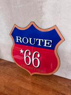 Route 66 - cigarettes- emaille bord, Ophalen of Verzenden, Gebruikt, Reclamebord