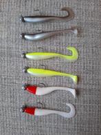 6 softbaits krulstaart en platstaart kunstaas, Ophalen of Verzenden, Overige typen