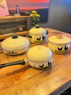 Pannen Set naar Zeller Kip en Haan, Huis en Inrichting, Overige materialen, Gebruikt, Overige typen, Ophalen of Verzenden